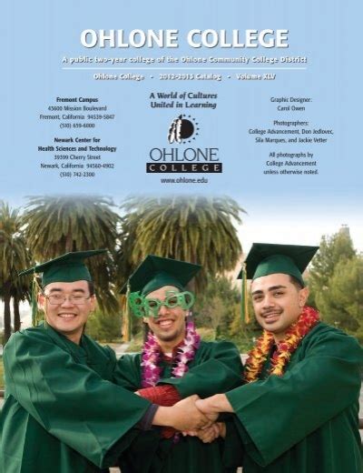 2012 2013 Catalog All Pages Ohlone College