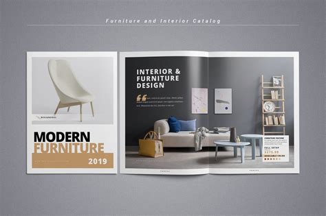 30 Clean Interior Furniture Catalog Templates For Your Business