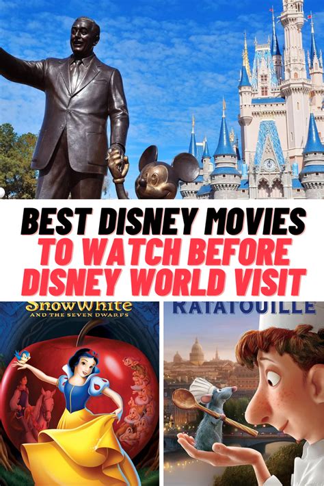 All The Movies To Watch Before Going To Disney World That Disney Fam