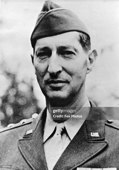 American General Mark Clark Commander Of The Allied Fifth Army In