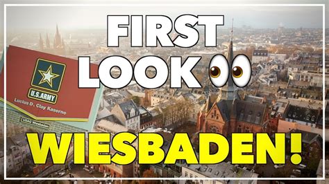 First Look Wiesbaden Us Military Army Base Germany Hainerberg Aukamm