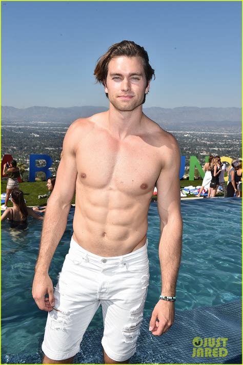 Garrett Clayton Takes A Dip In Meundies At Just Jared S Summer Bash