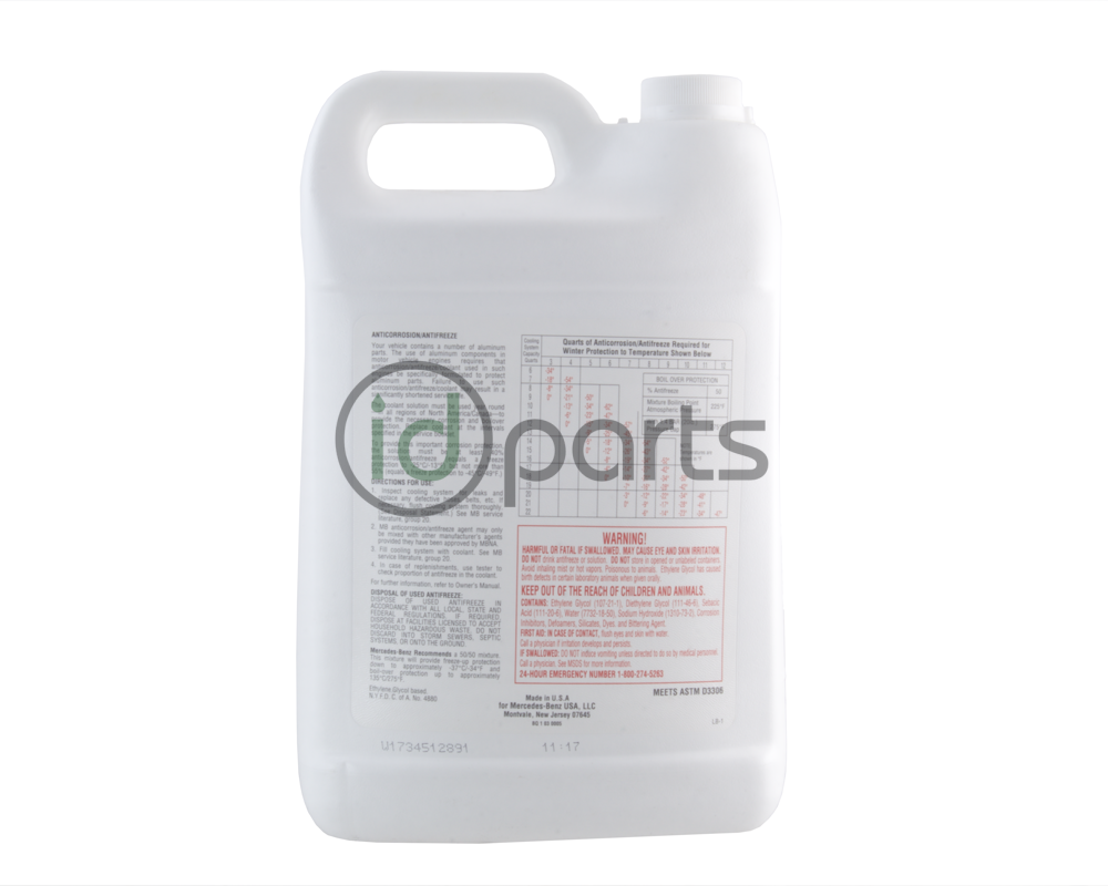 Genuine Mercedes Benz 0009896807090109 Mercedes Coolant Antifreeze Pink