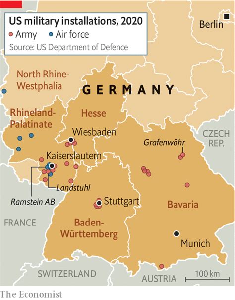 Germany Map Us Military Bases