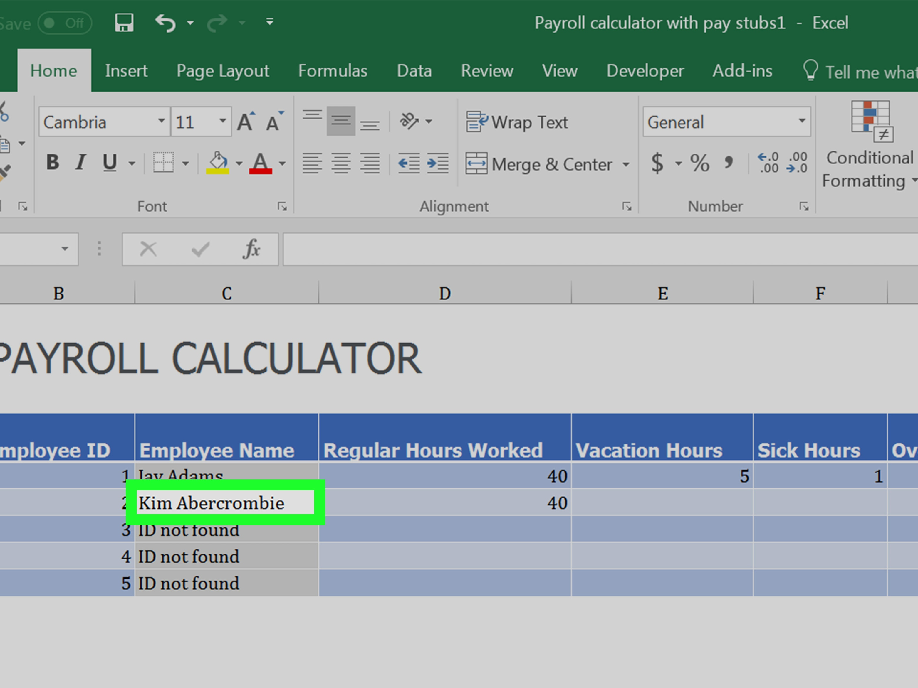 How To Calculate Hours Worked In Excel