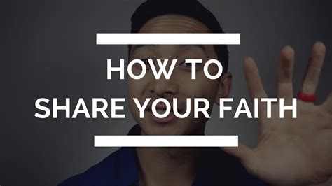 How To Share Your Faith For Beginners Sharing Your Faith Christian