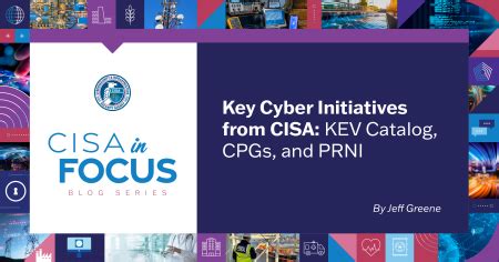 Key Cyber Initiatives From Cisa Kev Catalog Cpgs And Prni Cisa