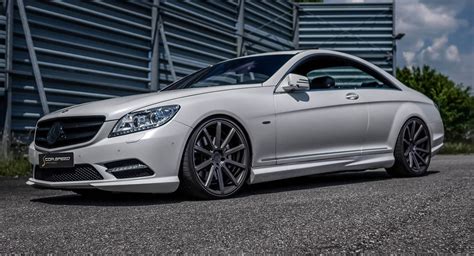 Mercedes Benz Cl 500 Gets A Revamp With Revised Stance New Wheels