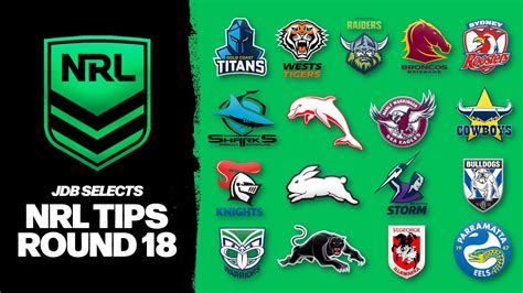 Nrl Tips Predictions Round 18 Nrl 2023 Youtube