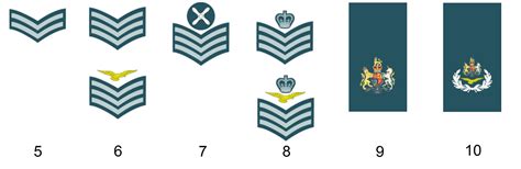 Ranks Of The British Air Force Royal Air Force Milit R Wissen