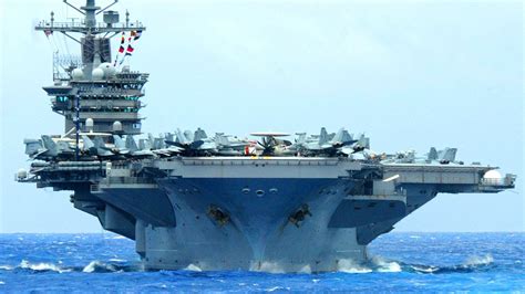 Super Aircraft Carrier Uss Nimitz Cvn 68 The Oldest Aircraft