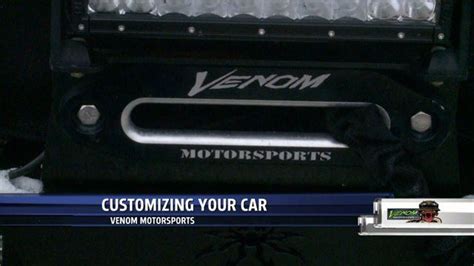 Venom Motorsports Customizing Your Ride