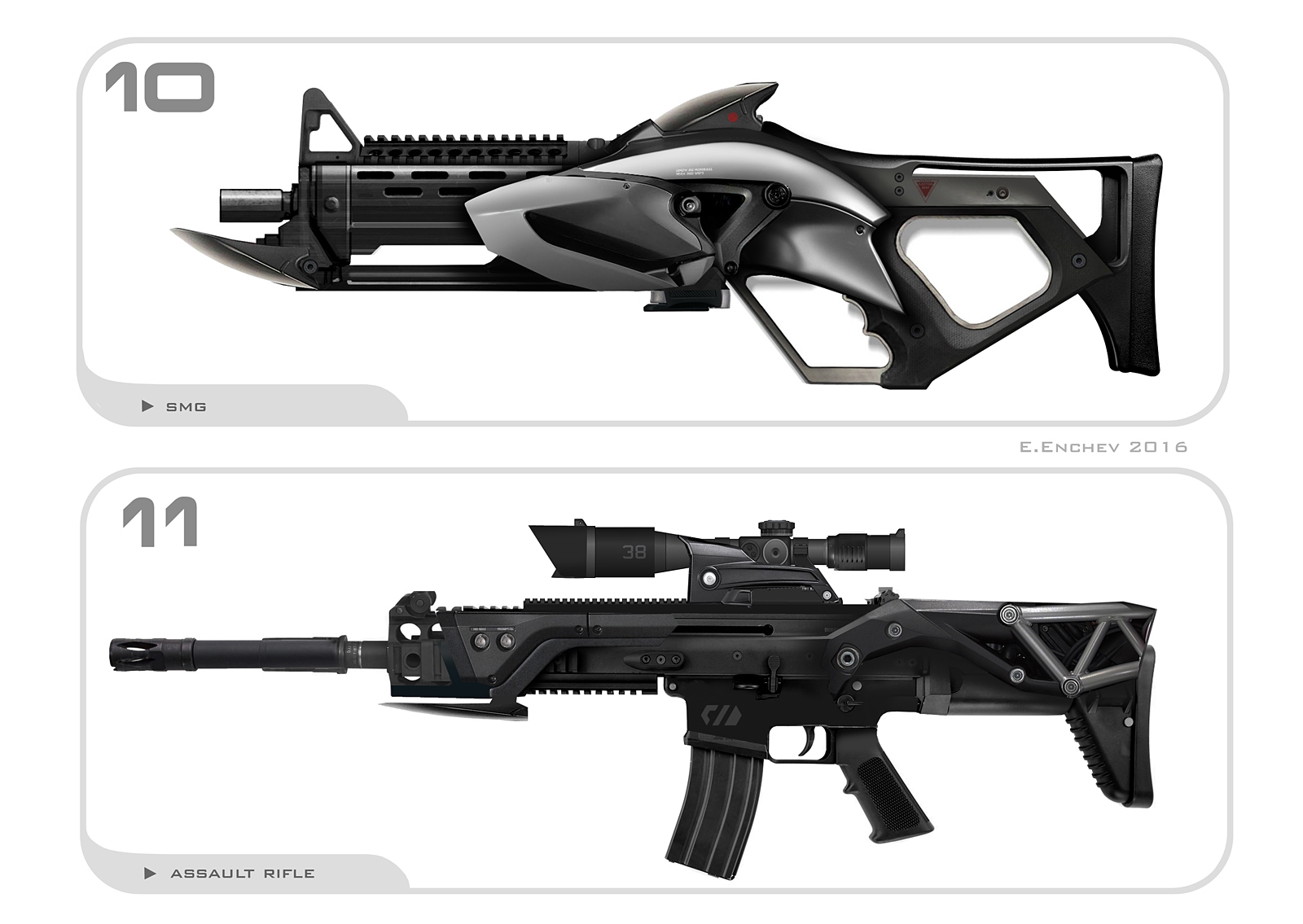 Weapon Concept Designs Polycount